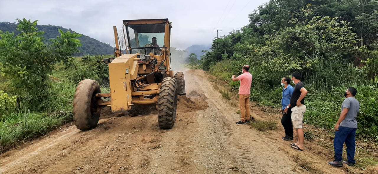 Camacã: Recuperação das estradas vicinais em ritmo acelerado